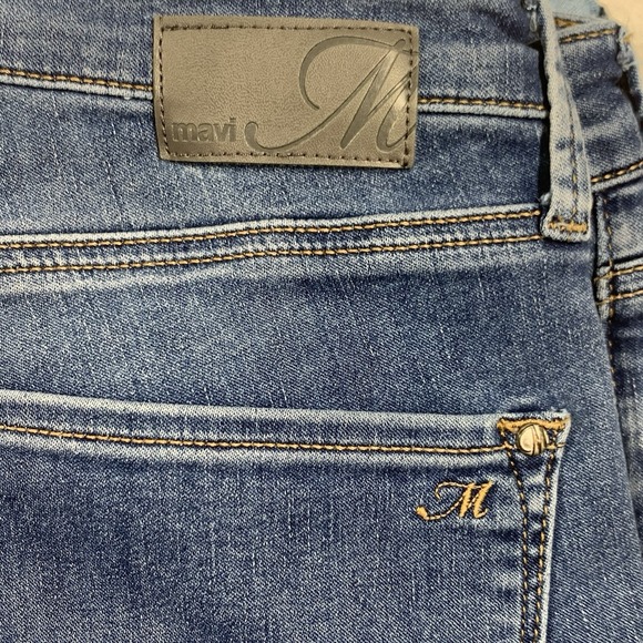 Mavi Jeans Size 30 Women's Marcia Capri High Rise Cuffed Stretch Cute Denim - Picture 8 of 8